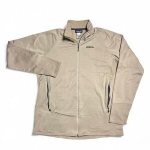 Patagonia MARS Regulator R1 Flash Alpha Kahki Polartec Grid Fleece Jacket XL
